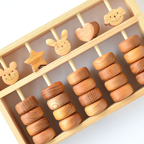 べびーそろばん 山のくじら舎｜木のおもちゃ KURABOKKO