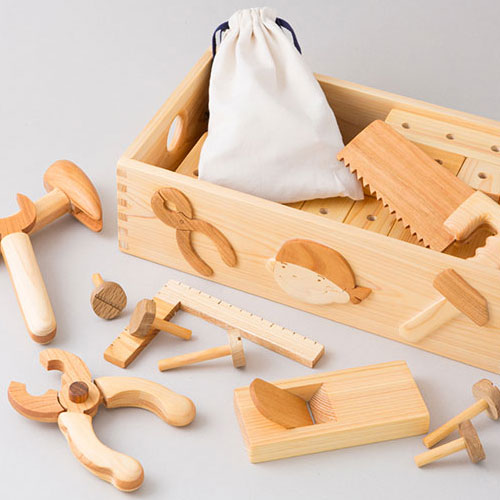 ちびっ子大工道具セット｜山のくじら舎