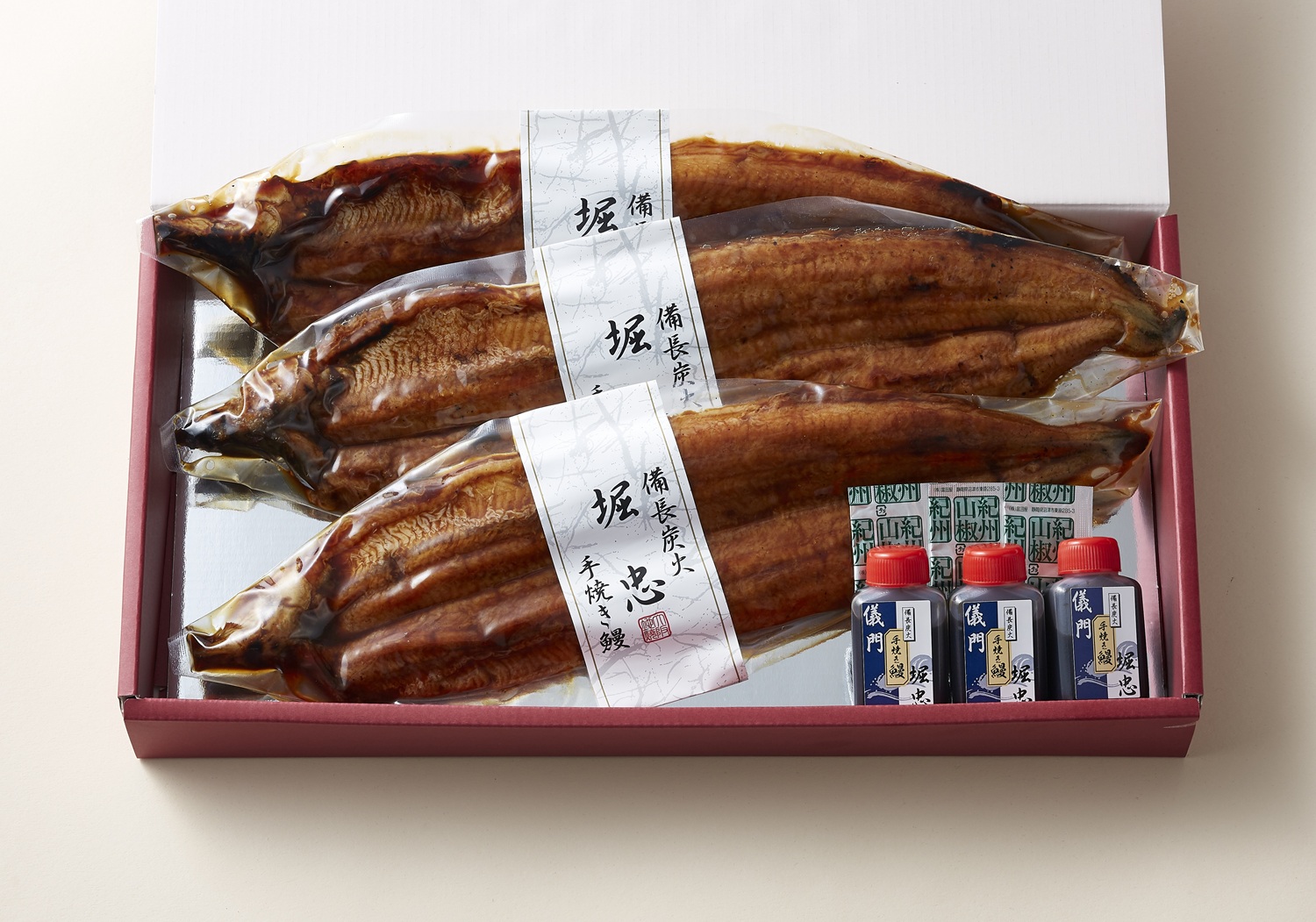 炭火手焼き鰻3尾セット
