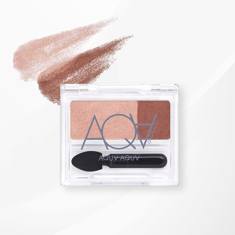 オーガニックアイシャドー,天然,ナチュラルコスメ,オーガニックコスメ,AQUAAQUA,アクアアクア,デュオシャドー,敏感肌に優しい,通販