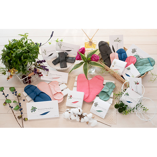 女性の体を温める布ナプキン オーガニックコットン 植物染料 Botanical Warm Wear です くらしのたのしみ