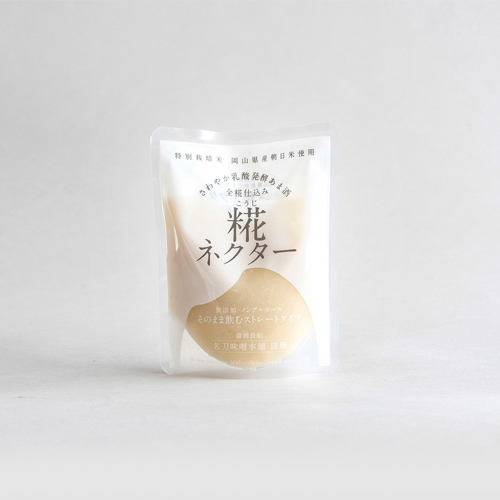 素材のエネルギーが高い、昔ながらの麹歩合で作られた深い味わい