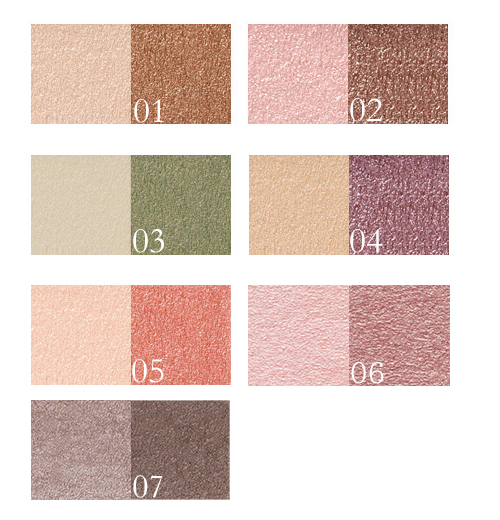 Aqua Aqua オーガニックデュオシャドー ピーチブラウン 天然生活雑貨通販くらしのたのしみ