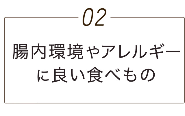まずは腸内環境を整える