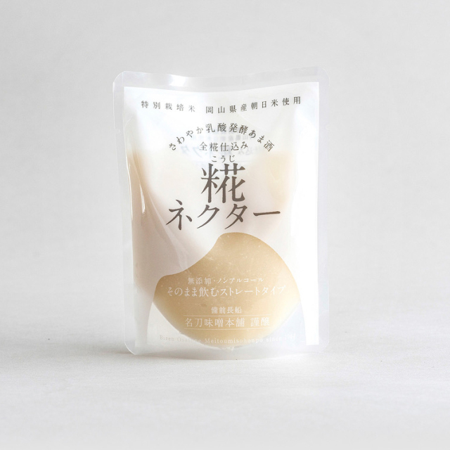 素材のエネルギーが高い、昔ながらの麹歩合で作られた深い味わいのある