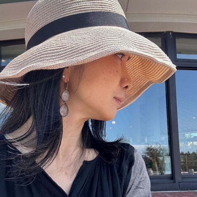 春夏のお出かけに。シルクでできているエレガントな帽子☆ 元氣で
