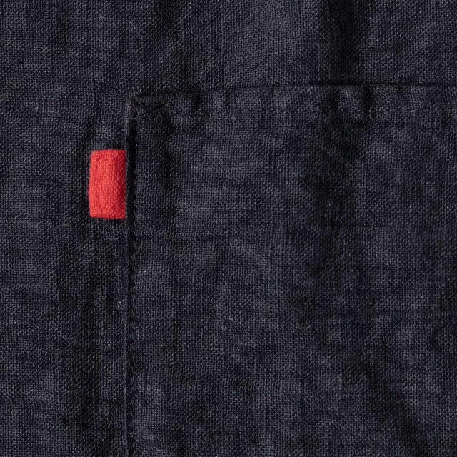 麻100％のお洒落なリネン・ソムリエエプロンです。プレゼントにも