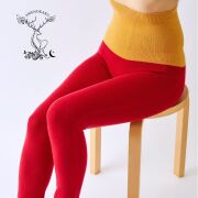 シルクウールオーバーパンツ,冷えとり,絹,毛糸のパンツ,ウール