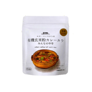 有機玄米粉カレールウ,中辛,フレークタイプ,有機玄米粉,無添加,グルテンフリー,香辛料,オーガニック,美味しい,オススメ,通販