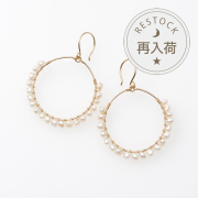 パール,ピアス,ラウンドピアス,イヤリング,淡水パール,真珠,ビシュヌ,ジュエリー,通販