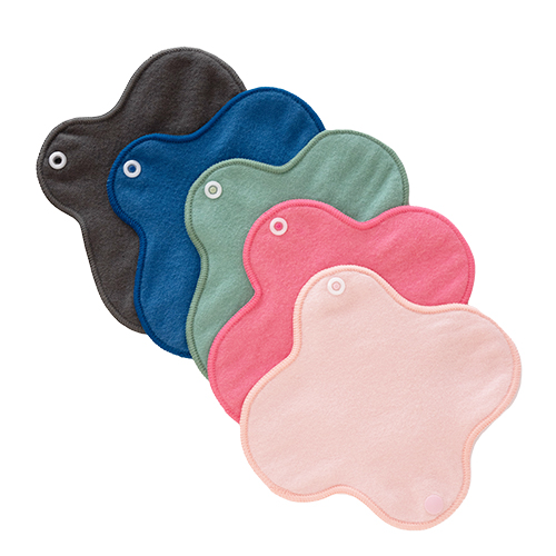 女性の体を温める布ナプキン☆オーガニックコットン＆植物染料