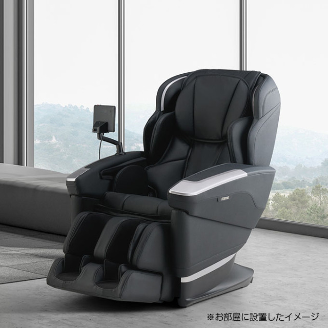 フジ医療器】マッサージチェア H24 AS-R2300 BK ブラック【サイバー