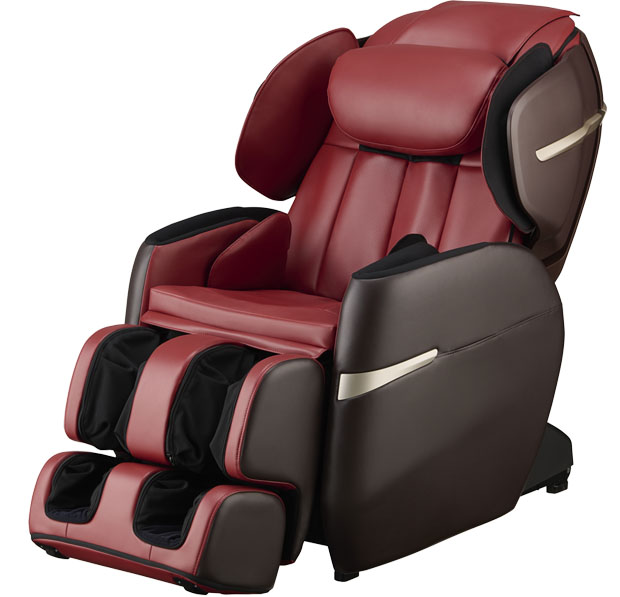 arubi マッサージチェア フジ医療器】マッサージチェア M23 AS-R700 RB レッド×ブラウン