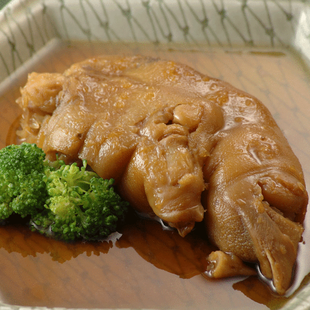 豚足醤油煮
