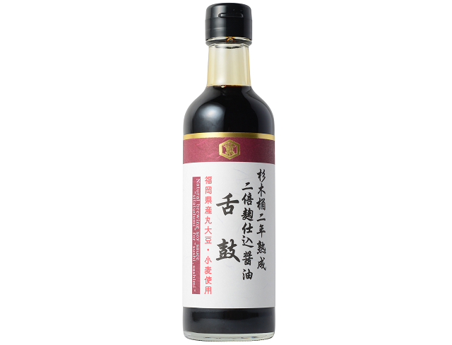 300ml　杉木桶二倍麹仕込醤油　舌鼓