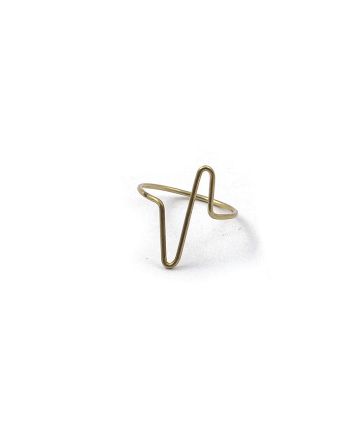 maitri　Ring ECGリング（真鍮）