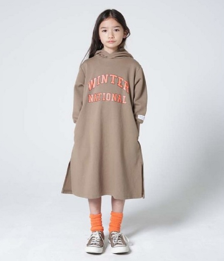 【50%OFF】highking  national one piece　ナショナルワンピース　ブラウン（150センチ）