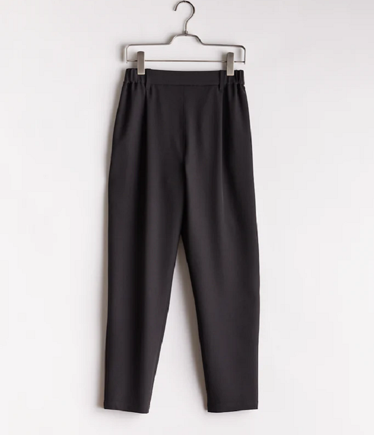 STELLA CIFFON　【定番】Worsfil Twill Pants ツイル パンツ（ブラック） ST1-22207 #オケージョン
