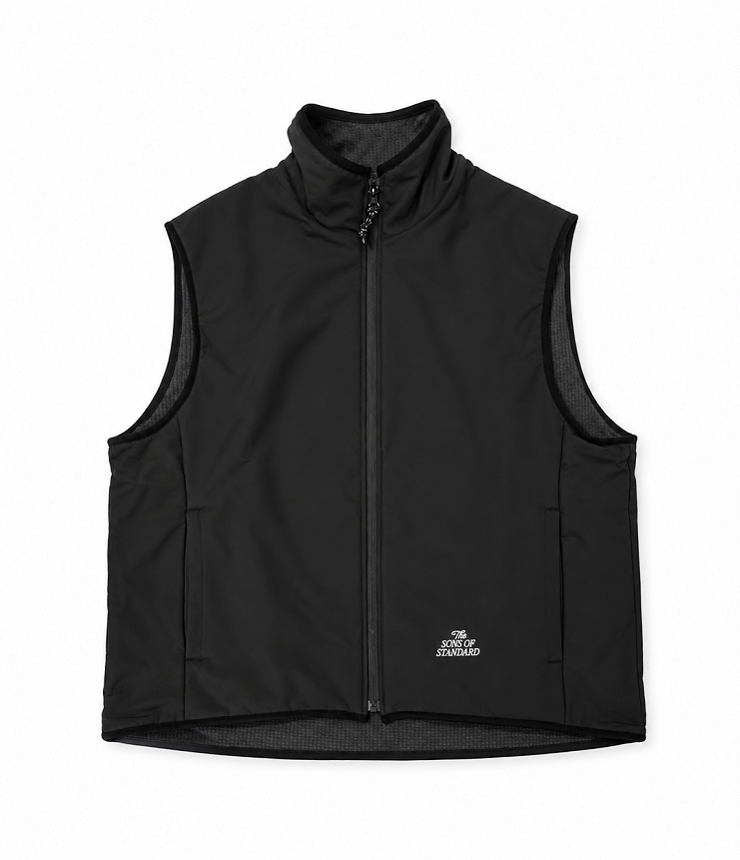 SONS OF STANDARD　summit vest サミットベスト　ブラック（150～170センチ）  1262-1004
