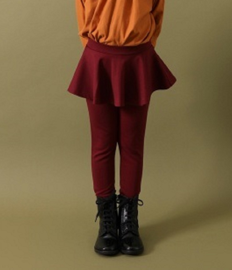 【50%OFF】toitoitoi!　マニフィカパンツ　バーガンディ（90センチ）