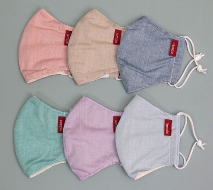 【30%OFF】stample  涼しい シャンブレーキッズマスク（Kids）