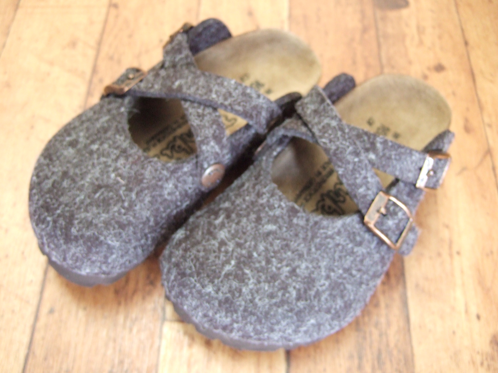 【60%OFF】BIRKENSTOCK ROWLEY　フェルト/モカブラウン（18.0、18.5センチ）