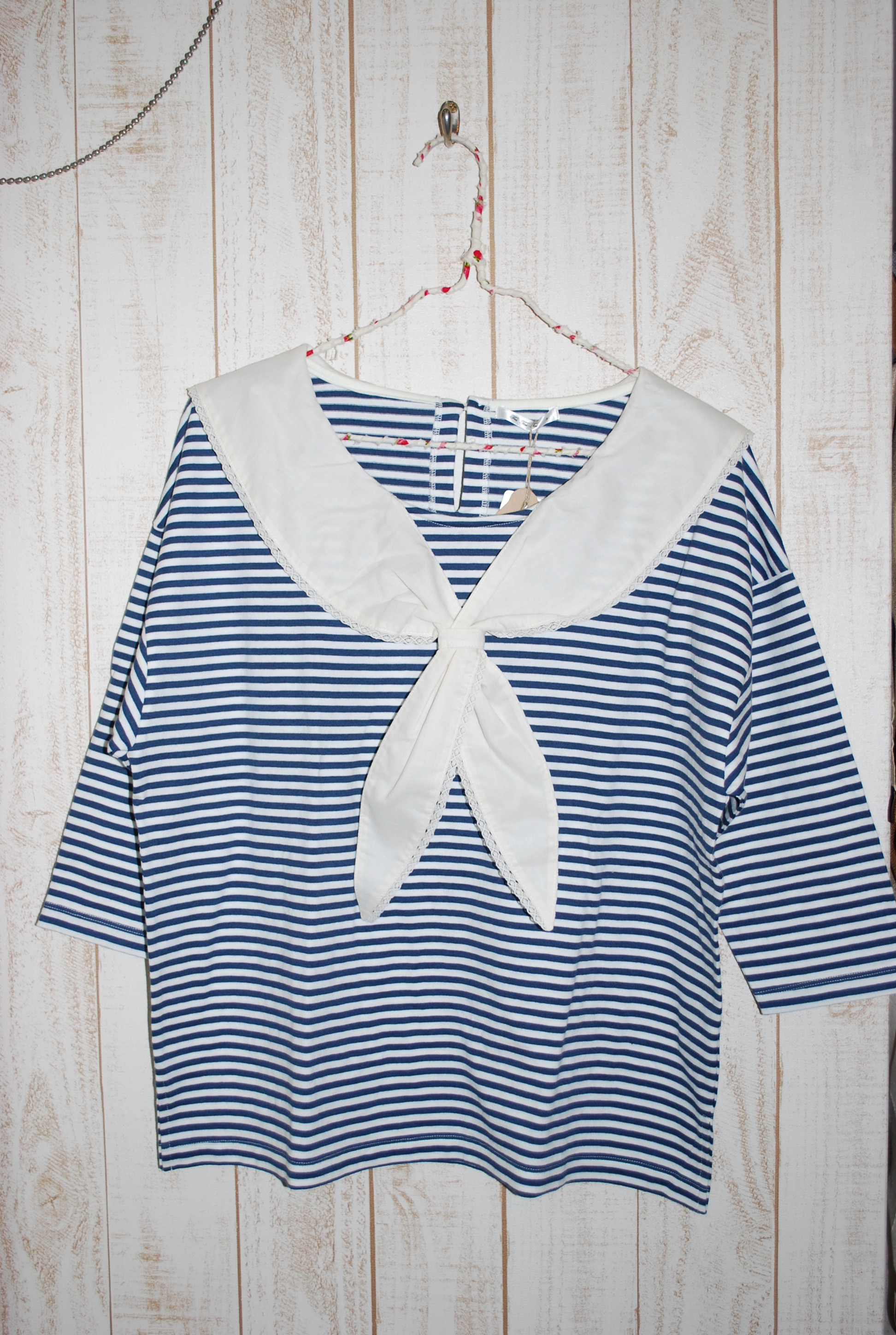 【80％OFF 】toitoitoi!　イザベラトップ　ネイビー（Lady's）