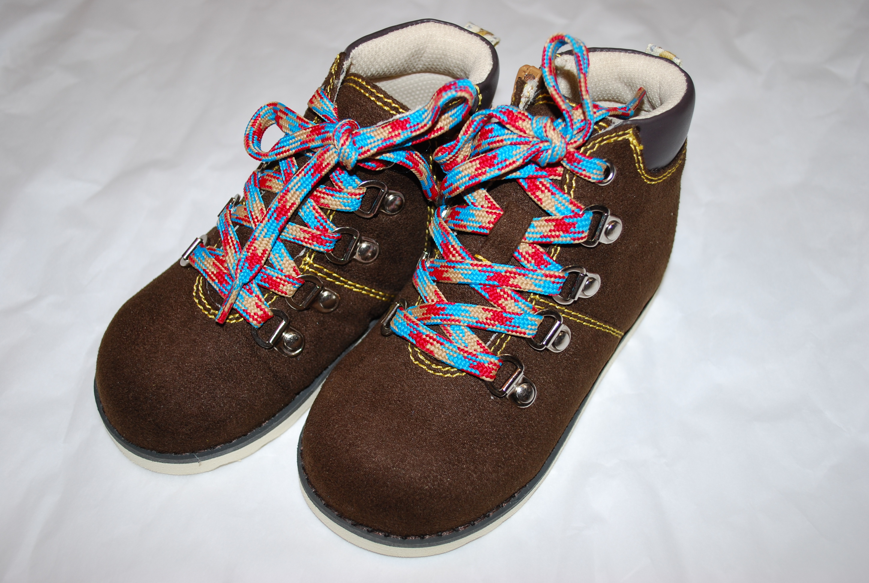 【70%OFF】Ready Mades　MOUNTAIN BOOTS　ブラウン（18、19センチ）
