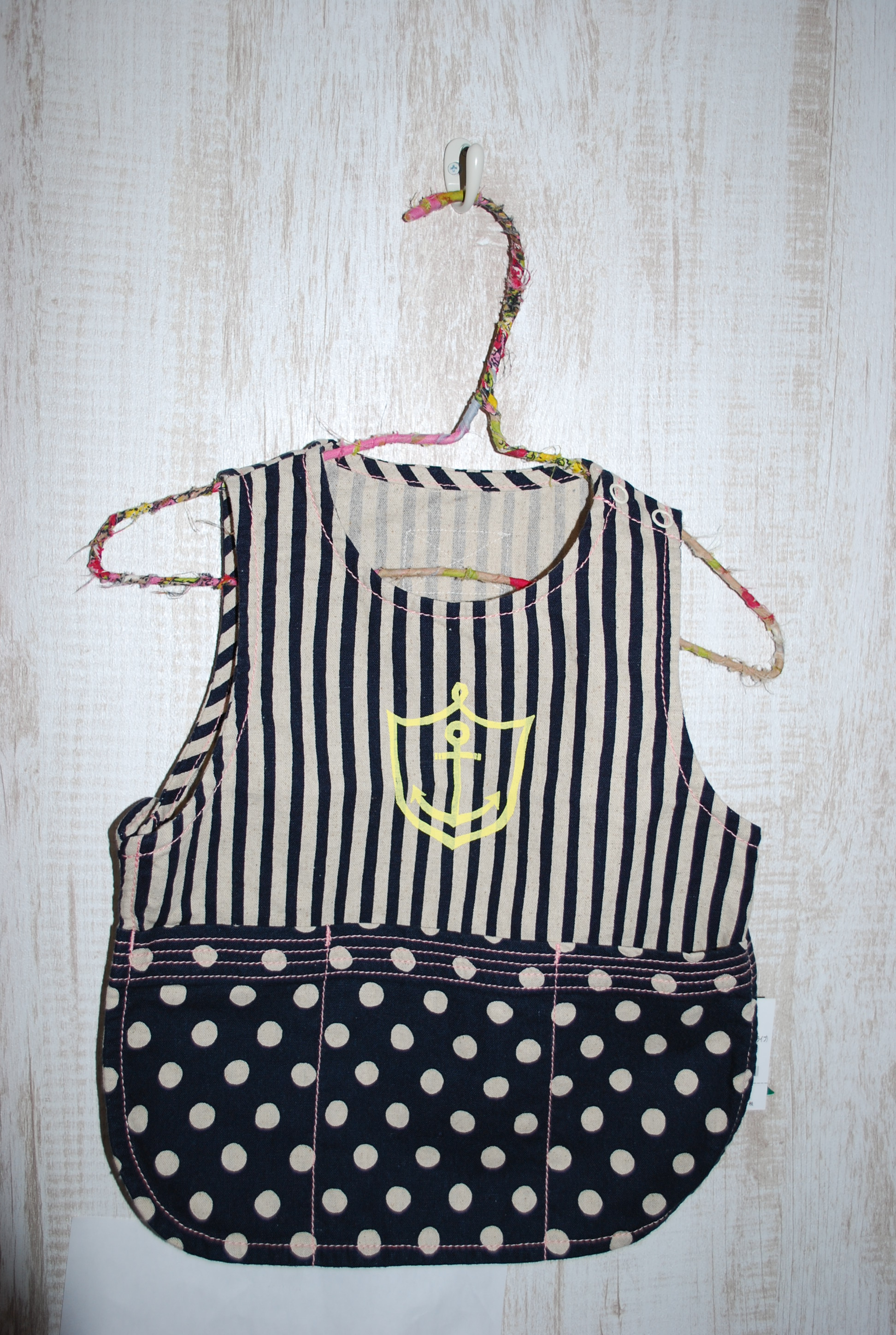 【70％OFF 】hua kupu　SMOG  インディゴストライプ（90センチ）