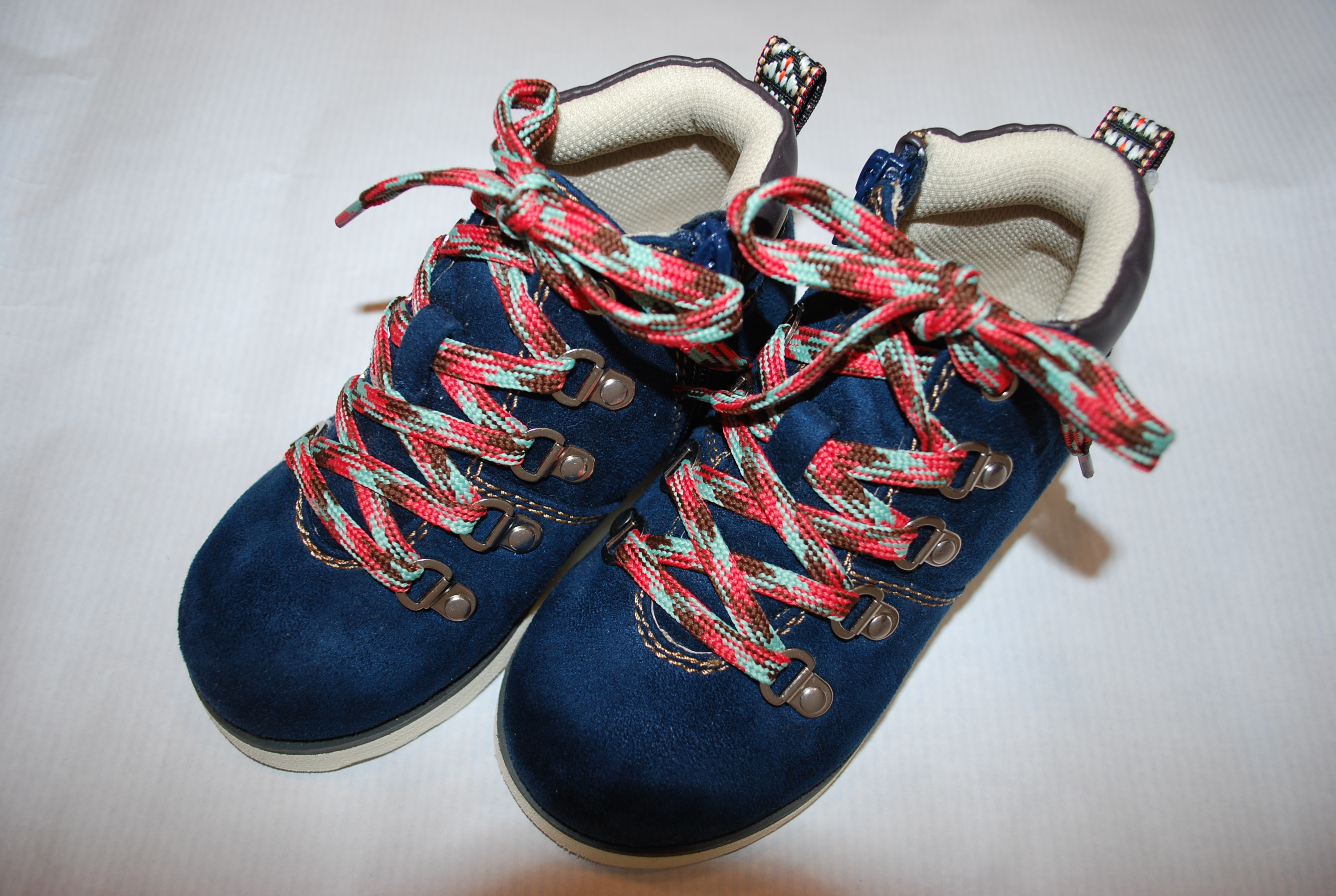 【70％OFF 】Ready Mades　MOUNTAIN BOOTS　ネイビー（18センチ）
