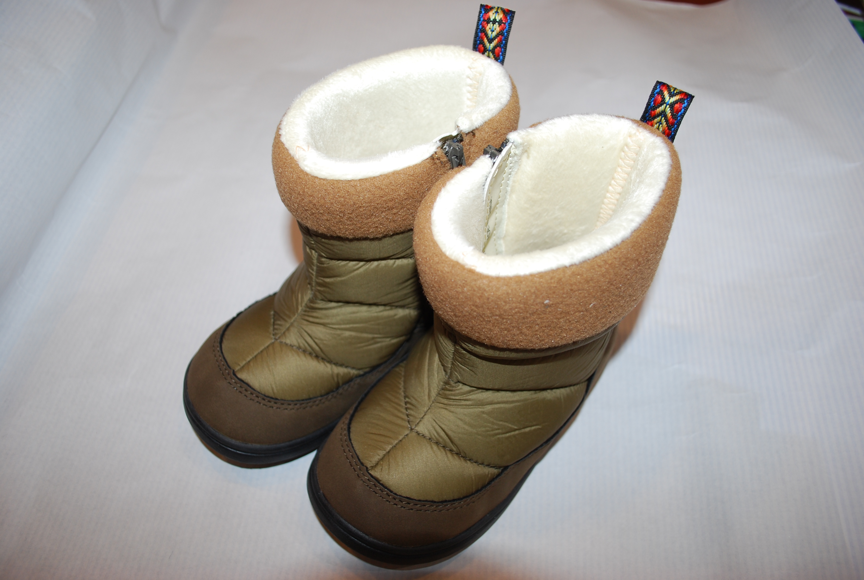【70％OFF 】Ready Mades　NYLON BOOTS　カーキ（17センチ）