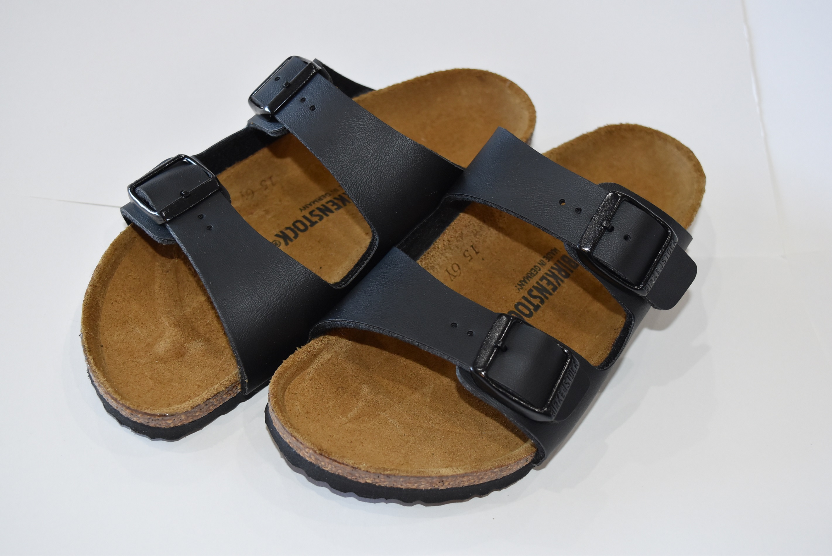 【30%OFF】BIRKENSTOCK ARIZONA（アリゾナ） ビルコフロー/BLACK（20.5センチ）
