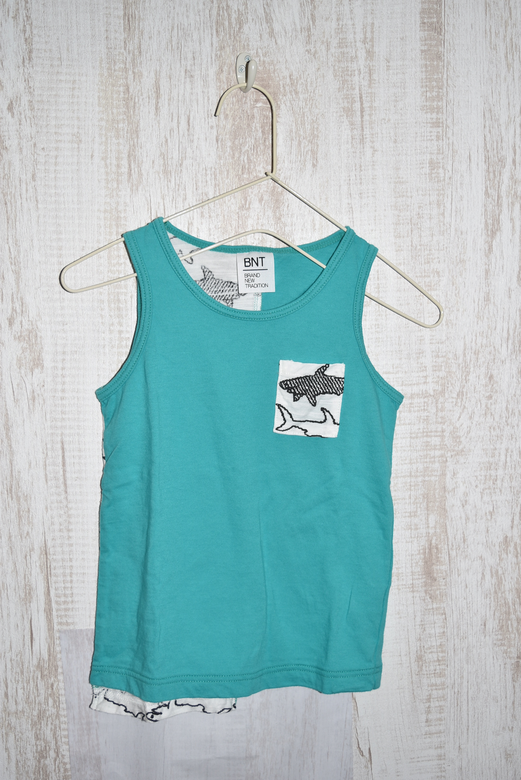 【70%OFF】BNT　サメランニング　グリーン（100センチ）