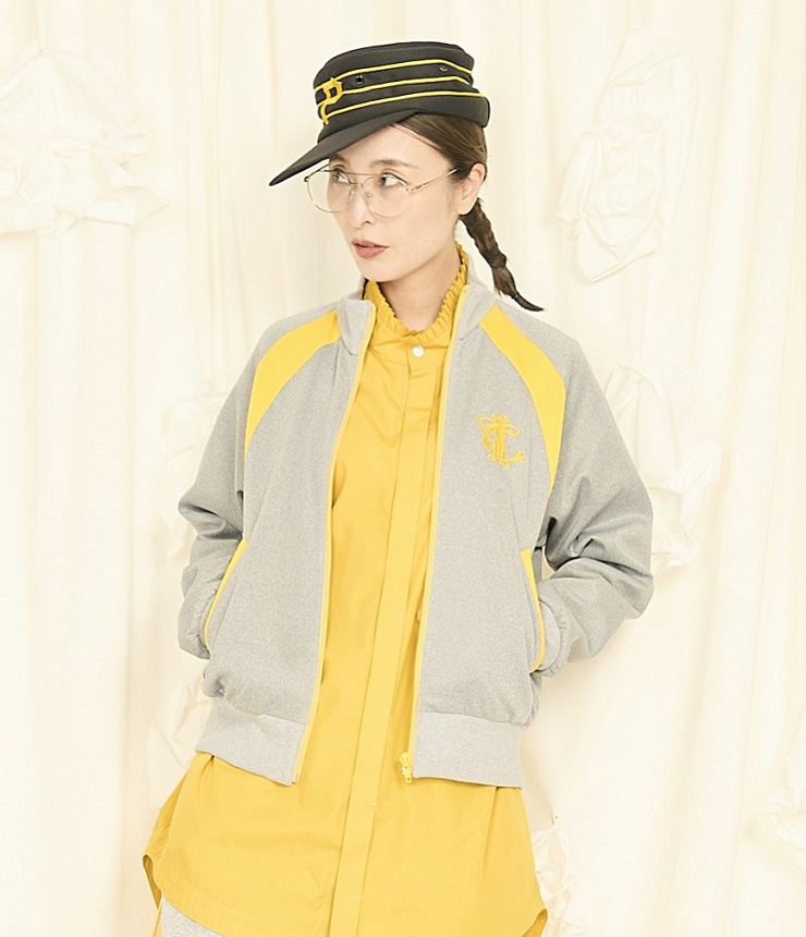 THOMAS MAGPIE ジャージ ブルゾン（ブラック）