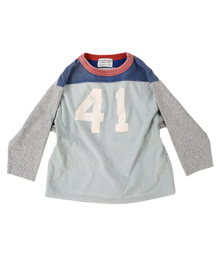 DENIM DUNGAREE　ビンテージ天竺 41 TEE　クレイジー2（105～125センチ）  22620414