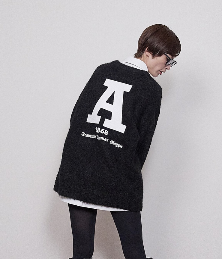 【先行予約】THOMAS MAGPIE　バック“A”ニット  226758