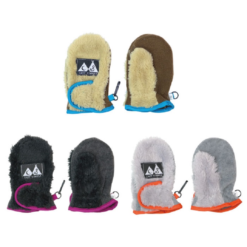 【40%OFF】stample  ボアフリースベビーミトン（3～4才）