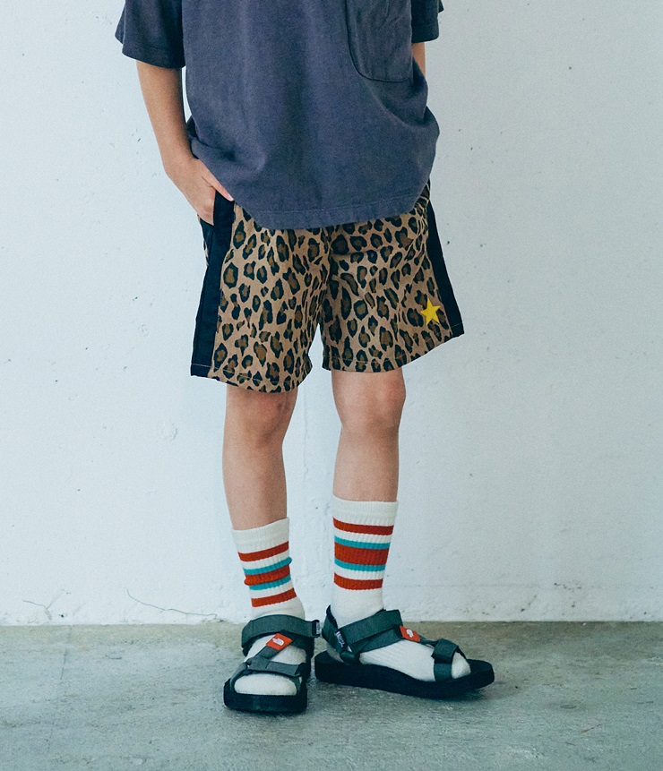【50%OFF】６°vocaLe　パニーノショーツ　レオパード（120～140センチ）