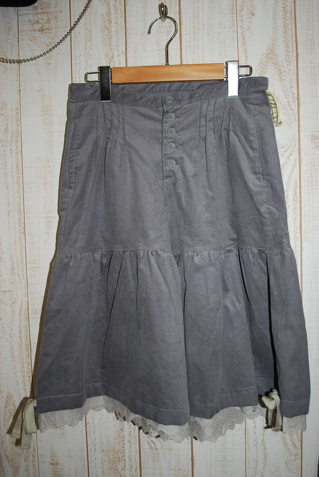 【80％OFF 】toitoitoi!　アスコラパンツ　グレー(lady's）