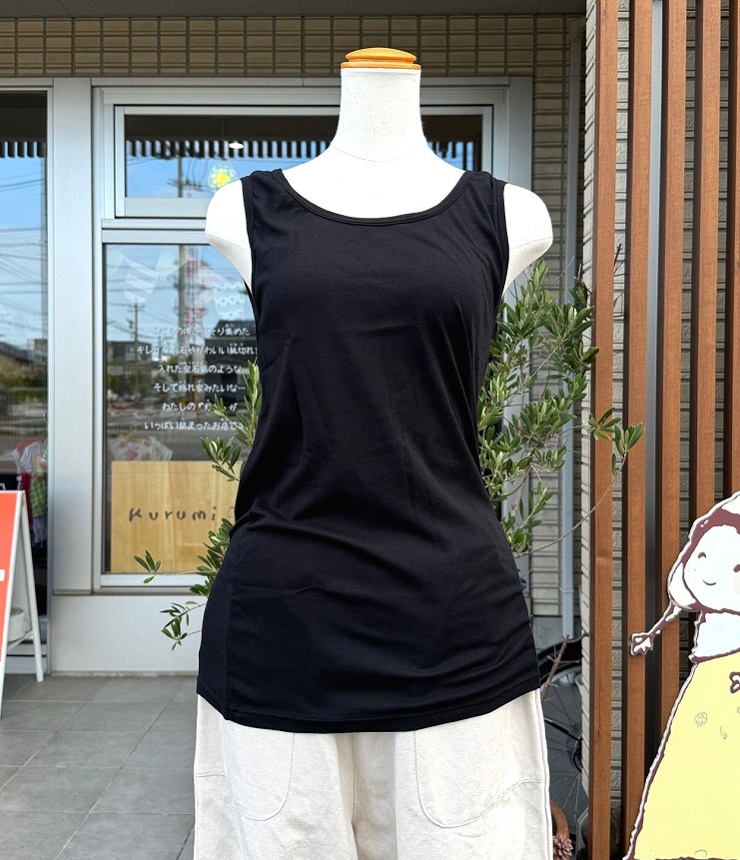 toujours ensemble  【定番】スーピマフライス タンクトップ  #chloro sister_toujours ensemble
