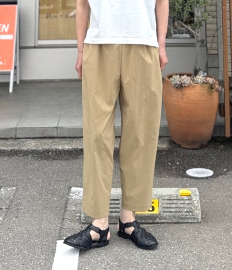 STELLA CIFFON　Water repellent typewriter Pants （ライトベージュ） ST1-22208