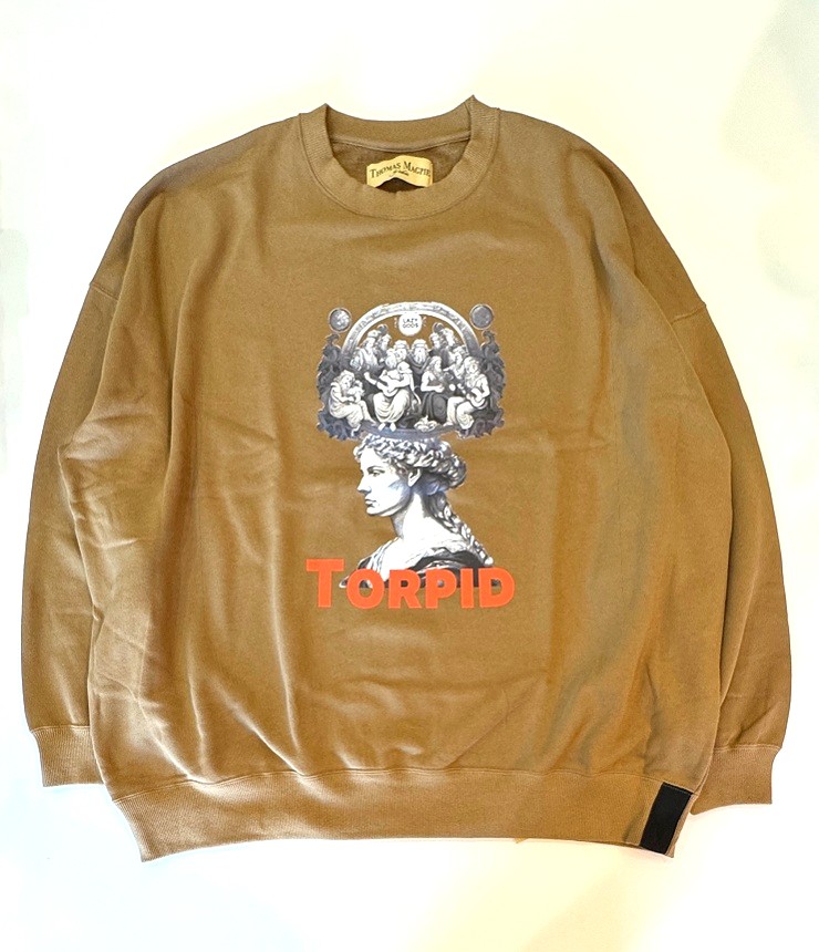 THOMAS MAGPIE プルオーバー スウェット TORPID （スミクロ）