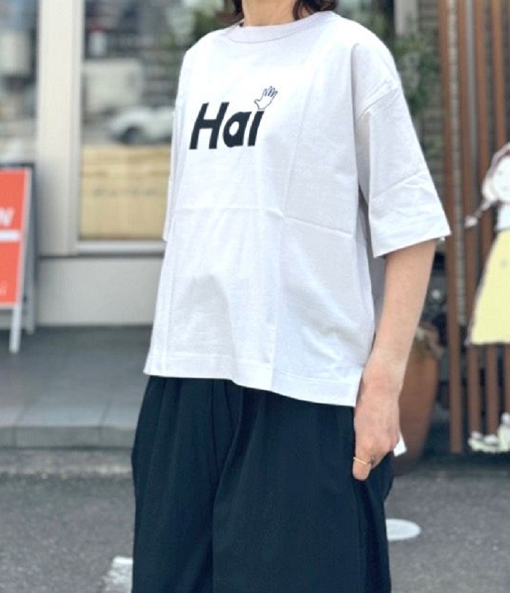 mao made　Hai TEE（グレージュ）621219