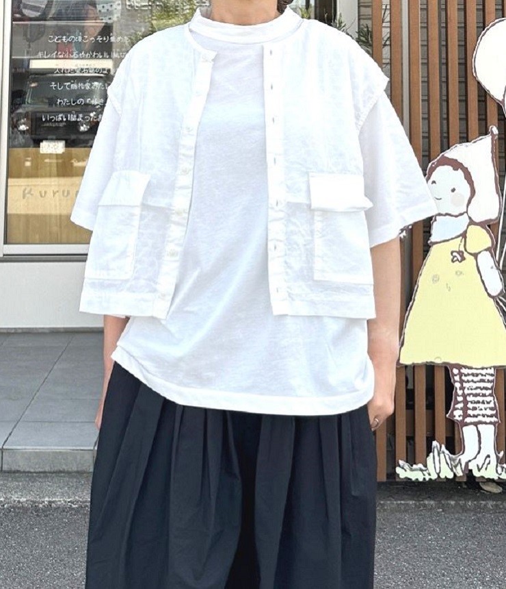 【20%OFF】ESTROISLOSE　塩縮ドット ベスト（オフ）EB25220