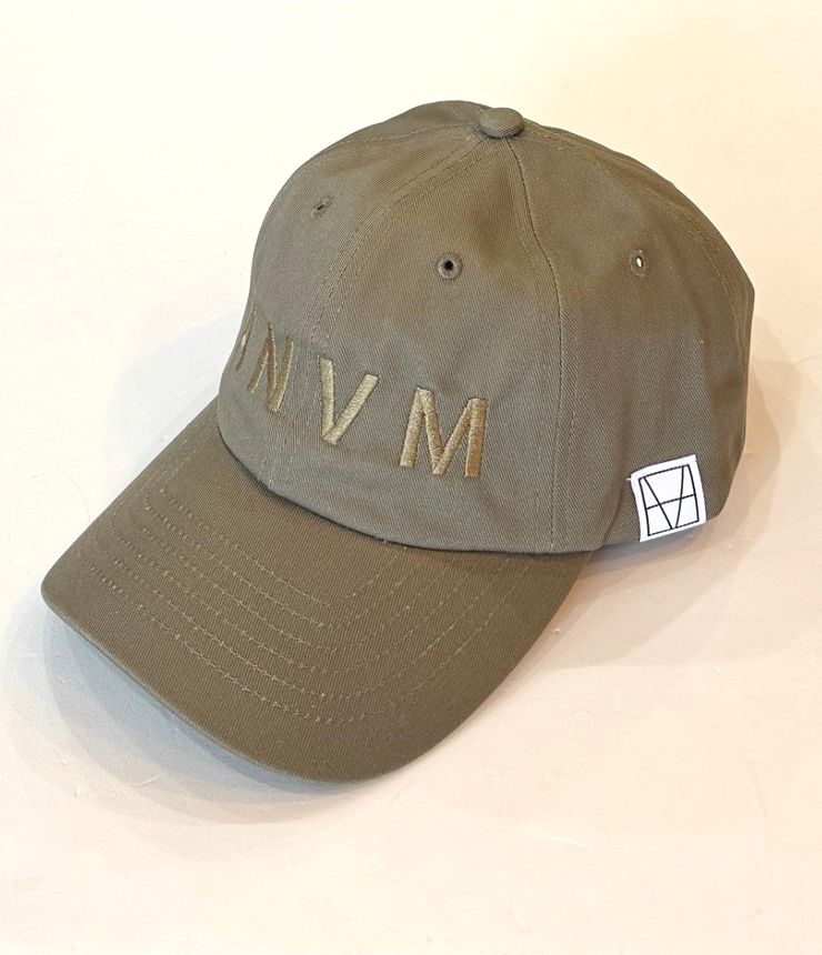 M53.　ANVM LOGO CAPS  キャップ（カーキ）ユニセックス　MH-009