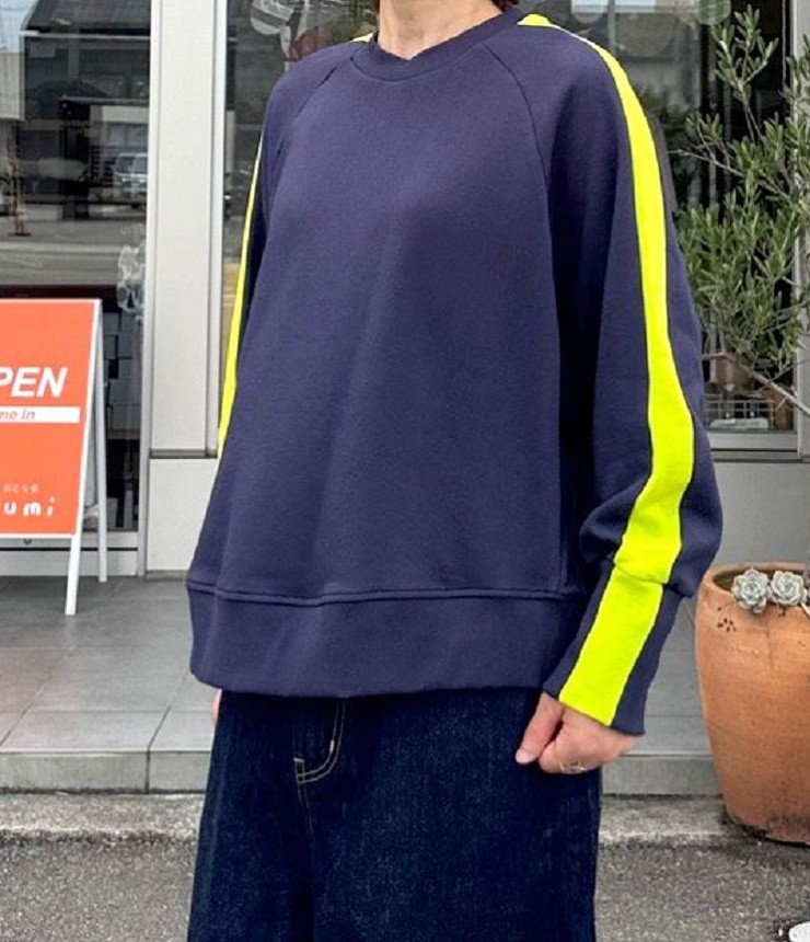 【40%OFF】Kittle.　サイドライン プルオーバー（ネイビー） K256-62265