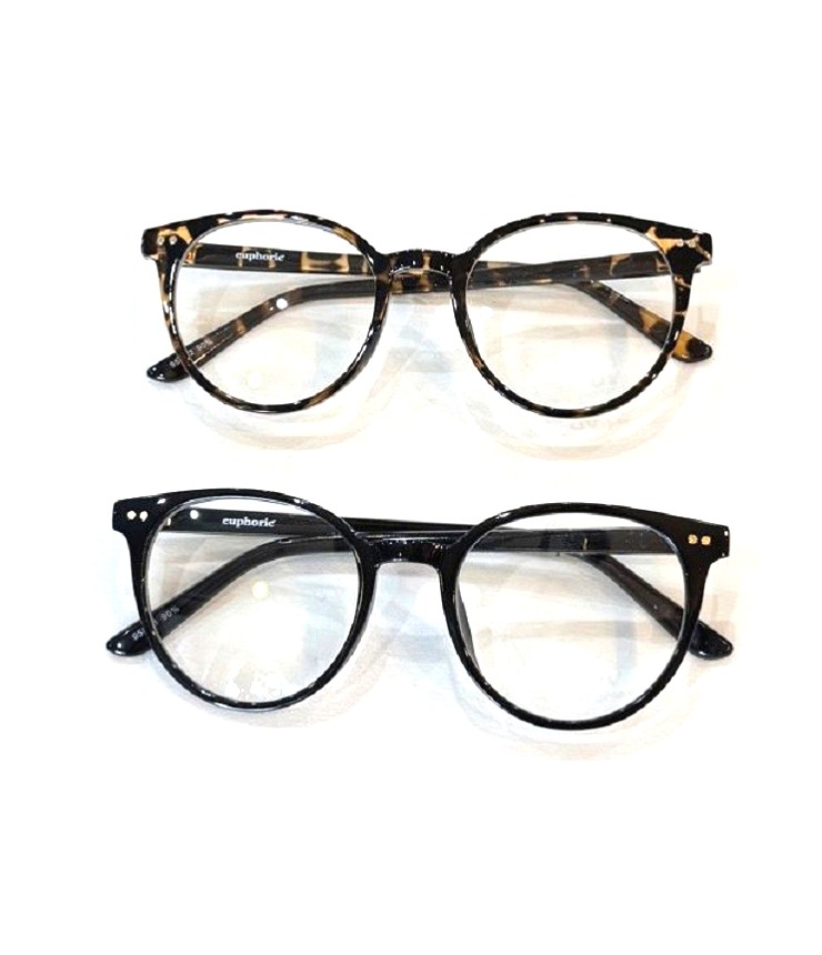 euphoric　Round Frame Glasses  伊達メガネ  EU-AC5213