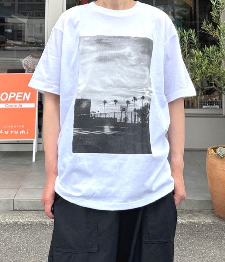 SALT BLEND ６°vocaLe　パームツリーＴシャツ　ホワイト（大人） TK-APLM-25S