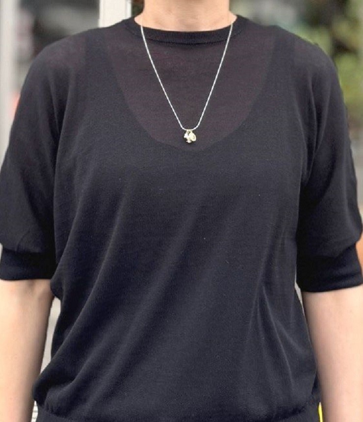 maitri　Necklace パールとコインのネックレス NC-041