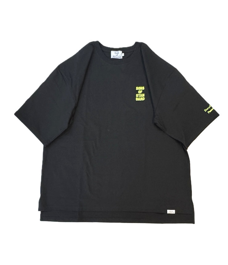 SONS OF STANDARD　サイドウォークＴシャツ　ブラック（145～180センチ）  1261-2012